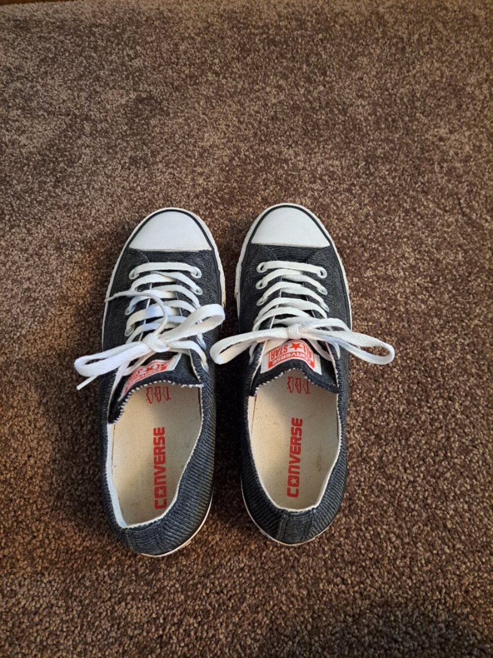 Converse All Star Unisex Chuck Taylor Low Top shoes w/textured corduroy upper - Picture 6 of 7